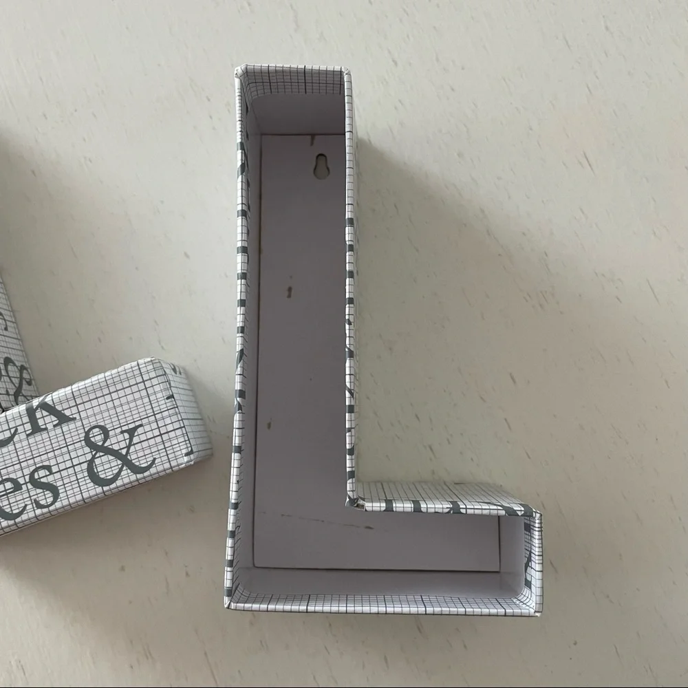 The Container Store nwt letter